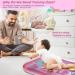 Inflatable Tummy Time Water Mat | Baby Play Mat Sensory Toy for Early Development | Baby Toys for 0-24 Months Girls | Great Gift Idea - Buy Online on GoSupps.com