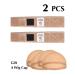Yuest 2 Pack Velvet Wig Grip Band for Women - Adjustable Stay Put Wig Gripper Headband with 4 Pcs Wig Cap - Beige Edge Saver - Buy Online on GoSupps.com