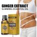 Slimming Ginger Oil - Belly Slim Oil & Cellulite Massage Oil for Women | 3PC Abdominal Drainage & Laxative Essence - Buy Online on GoSupps.com