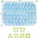 Baby Changing Mats (UK Company) Portable Nappy Diaper Changing Pad Waterproof Foldable Baby Travel Essentials - Buy Online on GoSupps.com