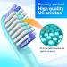 Toothbrush Replacement Heads Compatible with Colgate Hum Electric | 8 Pack Green Brush Heads for Colgate 360 Power Charcoal Deep Clean - Buy Online on GoSupps.com