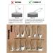 1.1 Inch Clear Silicone Nail Stamper for French Tip Manicure - Nail Art Design Tools Kit - Buy Online on GoSupps.com