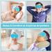 MIVORA Cooling Gel Mask for Puffy Eyes - Hot Cold Therapy for Migraine, Dark Circles, Sinus Pain - Reusable and Soothing - Light Blue - Buy Online on GoSupps.com