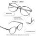 YEIN Presbyopic Progressive Multifocal Reading Glasses - Spring Hinge Blue Light Blocking Clear Lenses for Men & Women (+0.00/+1.75 Magnification) - Buy Internationally - Buy Online on GoSupps.com