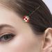 4PCS Handmade Barrettes Clip Set - Retro Canada Flag Stamp Hair Accessories for Women and Girls - Buy Online on GoSupps.com