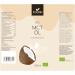 FOODIN BIO MCT oil 1000 ml from 100 coconut oil medium chain triglycerides MCT oil made from produced coconut 100 glutenfree and vegan 2 x 500 ml ideal for ketogenic Organic MCT 2 x 500 ml - Buy Online on GoSupps.com