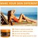 XdealCozyxc 150g Intensive Tanning Gel Natural Tan Enhancer with Coconut Oil and Vitamin A & E Tanning Butter for Sunbeds & Outdoor Sun with Brush - Buy Online on GoSupps.com