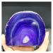 Natural Rough Raw Colorful Agate Half Surface Polishing Furnish and Home Decoration Feng Shui Crystals Stones Modern Ornament Crafts Natural Luster (Size : 750-850g)