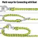 Swonder 16ft Boat Tow Harness for Tubing - Ski Tow Bridle for 4 Riders - Tow Rope with 3/4in Big Hook - Fits Most Boats - Buy Online on GoSupps.com