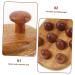 BCOATH 2-Piece Wooden Massage Brush & Comb Set | Handheld Wide Comb & Body Massager | Natural Wood Hair Care Tools - Buy Online on GoSupps.com