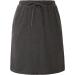 JACK SMITH Women's Stretchy Knee Length Athletic Skort with Drawstring Waist and Pockets - Deep Gray - Size XX-Large - Buy Online on GoSupps.com