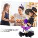 Angoily 1pc Halloween Lighted Hair Clips Toddler Hair Barrettes Halloween Hair Barrette Womens Hair Accessories Prom Hair Accessories Headwear for Women Miss Lace Cosplay Ribbon - Buy Online on GoSupps.com