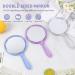 QLXIHYW Hand Mirror 1X/3X Magnifying Mirror for Makeup | Double-Sided Handheld Mirror for Women and Girls | Ideal Travel and Daily Use (3 Pack) - Buy Online on GoSupps.com
