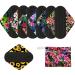 7pcs Set 1pc Mini Wet Bag +6pcs 8 Inch Bamboo Charcoal Cloth Menstrual Pads/Reusable Sanitary Pads/Mama Panty Liners ( All Randomly Prints) 7 Pieces Set 1 7 Piece Set - Buy Online on GoSupps.com
