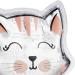 Relaxdays Cooling Pads for Children - Set of 4 Ice & Hot Compress Gel Packs (10x11 cm) - Transparent Cat Design - Buy Online on GoSupps.com