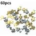 RUNRAYAY 60Pcs Cross Nail Art Studs for Nail Art Accessories Gold & Silver & Gray 3D Metal Retro Punk Nail Charms Cross Shape Nail Decoration for Women Girl DIY Nail Art Decor - Buy Online on GoSupps.com