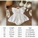 imKutie Baby Girl Romper - Lace Embroidered Ruffle Princess Dress for 1st Birthday Cake Smash Outfit, 6-12 Months - Buy Online on GoSupps.com