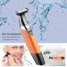 Buy Waterproof Electric Razor & Beard Trimmer for Men & Women - Cordless USB Rechargeable Hair Groomer in Orange - Buy Online on GoSupps.com