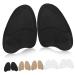 FOMIYES Sorghum Sweep 24 Pairs Sole Pad Miss Front Feet Suede Toe Cap Scaffolding