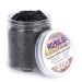 3/4 Inches Black Hair Rubber Bands for Hair Ties Small Elastics Bands Large Hair Braiding Ponytail Holders for Baby Toddler Girls Infants Kids Thick Hair Mini Black Rubber bands No Damage for Crafts Office 600pcs (M) by HOYOLS Medium (Pack of 600) Black