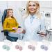 Anbeeiss 4 STK Portable Contact Lens Case | Travel Container for Colored Lenses | Compact Lens Storage Clinic - 60x39x17mm - Buy Online on GoSupps.com