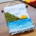 Hand U Journey Sunrise Latch Hook Kit - DIY Tapestry Kit for Adults and Children - 6.6x9.4 Pattern for Handmaking - Buy Online on GoSupps.com
