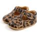 Baby Girl's First Walking Shoes | Mary Jane PU Leather Anti-Slip Princess Shoes | Infant Baby Shoes 6-12 Months | D Leopard - Buy Online on GoSupps.com