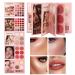 Palette De Fards Paupi res Kit De Maquillage Blush Style Livre 5 Couches - Palette De Maquillage Visage Complet - Pour Femmes Filles Passionn es Routine Quotidienne Mariage F te Pratique