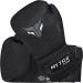 Mytra Fusion Children's Boxing Gloves - 8oz Kickboxing & MMA Training Gloves for Kids - Black Martial Arts Gear - Buy Online on GoSupps.com