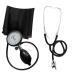 Blood pressure monitor upper arm professional Tiga Pro 1 new K 1 + double head stethoscope black stethoscope Tiga-Med