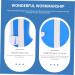 FRCOLOR Humerus Fixation Strap - Shoulder Brace for Men & Women | Arm Splint & Rest Support - 32x15x2cm Blue & White - Buy Online on GoSupps.com