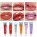Shiny Fruit Glossy Lipgloss - Hydrating Plumping Liquid Lipstick #06 Grape | Long Lasting High Shine Tinted Lip Tint for Girls & Women - Buy Online on GoSupps.com