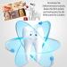 aoory 6-Piece Teeth Whitening Splints - Dental Splint for White Teeth & Grinding Relief | International Shipping - Buy Online on GoSupps.com