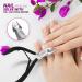 Professional Cuticle Cutter & Pusher Trimmer - Nail Care Tool for Manicure & Pedicure Beauty - Buy Online on GoSupps.com