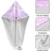 Fantasy Star Pattern Dry Hair Cap | Quick Drying Towel Set with Button Headband | Super Absorbent & Comfortable - Ideal for Fast Drying Hair - Buy Online on GoSupps.com