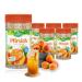 King George - Royal Tea Time Peach Instant Drink 6 x 400 g hot & cold a pleasure instantege drink with peach taste results in up to 4 l black tea extract