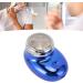 Handheld Beard Trimmer Electric Beard Trimmer Smoothing Cut USB Rechargeable Stainless Steel (Electroplated Blue) - Buy Online on GoSupps.com
