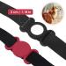 Airtag Dog Collar with Silicone Cover GPS Tracking & Anti-Loss for Pets | Compatible with Apple Airtag Black & Red - Buy Online on GoSupps.com