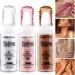Highlighters Patting Powder Makeup Face Long Lasting Powder Light Illuminators Cosmetic Body Highlighter Powder Brown - Buy Online on GoSupps.com