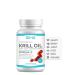500mg Antarctic Krill Oil | 60 Softgels | Phospholipid Bound Omega-3s EPA & DHA | Naturally High in Powerful Antioxidant Astaxanthin | No Fishy Reflux | by as-is 500mg (60 Softgels)
