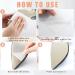 16 Pcs High Heel Shoe Sole Protectors - Non Slip Grip Pads for Women | Self Adhesive Anti Slip Shoe Bottom Covers - Buy Online on GoSupps.com