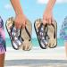 Mnsruu Wooden Board Beach Starfish Flip Flops - Stylish Sandals & Home Slippers for Men & Women | Perfect for Travel Spa and Hotel Use - Buy Online on GoSupps.com
