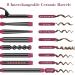 IG INGLAM 8 in-1 Curling Iron Wand Set - Interchangeable Ceramic Barrels with Infrared Technology - Perfect for All Hair Types - Buy Online on GoSupps.com