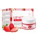 Strawberry Lip Scrub Exfoliator Lip Scrub Moisturizing Lip Care to Remove Dead Skin Lip Lightening For Dark Lips Lip Exfoliator Scrub Sugar Scrub for Chapped & Cracked Lips for Lip Repair