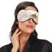 Haskirky Light Blocking Eye Mask for Deep Sleep | Breathable & Adjustable for Men and Women | Perfect for Travel, Yoga, and Meditation - Buy Online on GoSupps.com