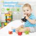 BPA-Free Silicone Baby Teething Toys - Remote Control & Game Controller Teether Set for 0-6 Months with Dummy Chain - Black - Buy Online on GoSupps.com