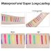 12pcs Waterproof Matte Liquid Eyeliner Set - Colorful Makeup Pen Set in White, Red, Blue, Green, and Brown - Buy Online on GoSupps.com