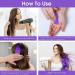 Temporary Purple Hair Color Wax Kit - Washable DIY Hair Dye for Teen Girls | Perfect Stocking Stuffer for Crazy Hair Day & Holidays - Buy Online on GoSupps.com