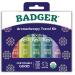 Badger - Aromatherapy Balm Stick Variety Pack, Certified Organic, Cheerful Mind, Stress Soother, Focus, Headache Soother, Yoga & Meditation, Aromatherapy Oils, Essential Oil Rollers, 0.15 oz (5 Pack) Variety Pack 0.15 Ounce (Pack of 5)