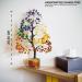 R&P Tree Crystal Seven Chakra Gemstone Feng Shui Figure - 30 cm Bonsai for Wealth Happiness Healing & Balance - Unique Reiki Crystals Decoration & Ornament Gift - Buy Online on GoSupps.com